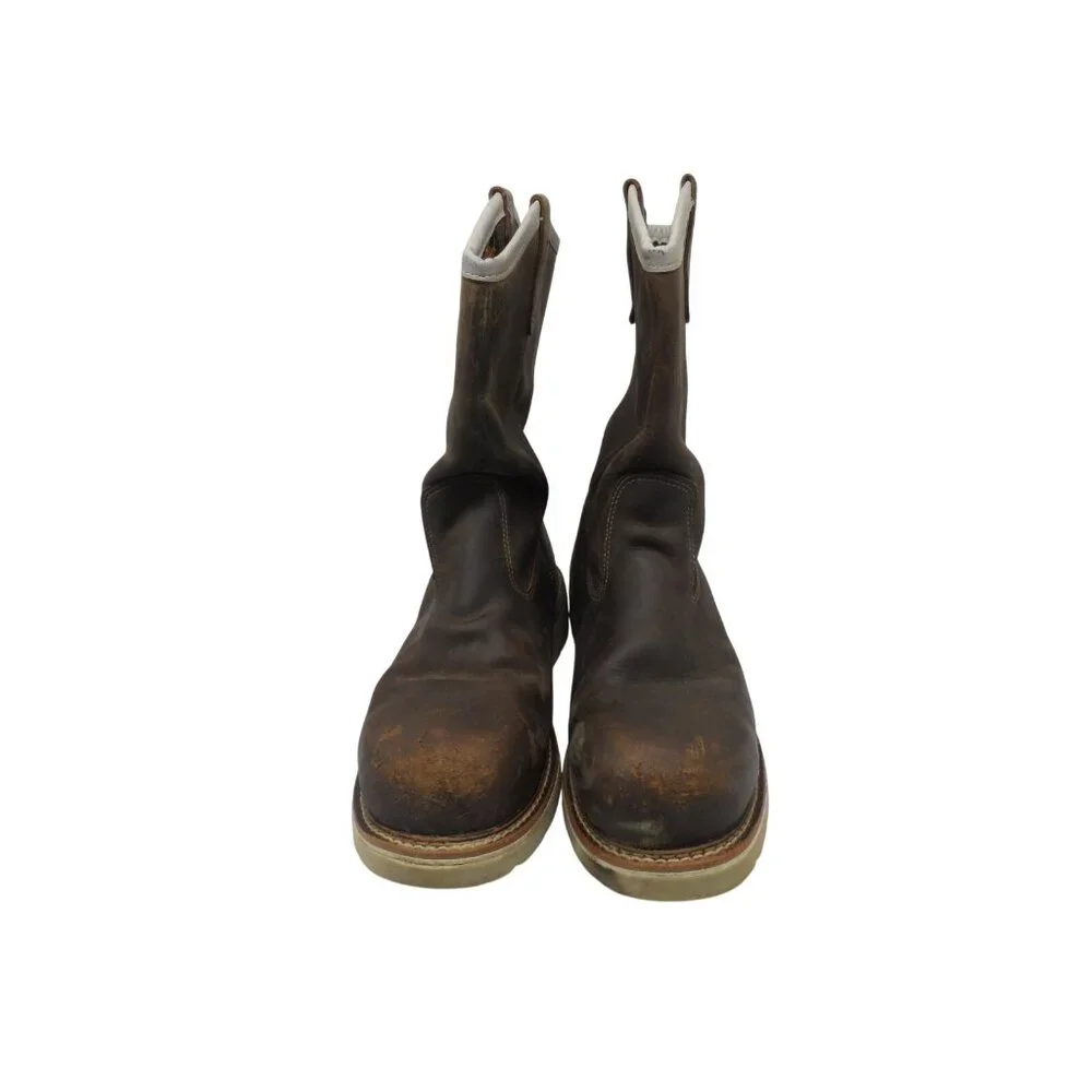 Thorogood Men's 11" Wellington WP Steel Toe Work Boots 804-3320 Brown Size 13 2E - Picture 2 of 8